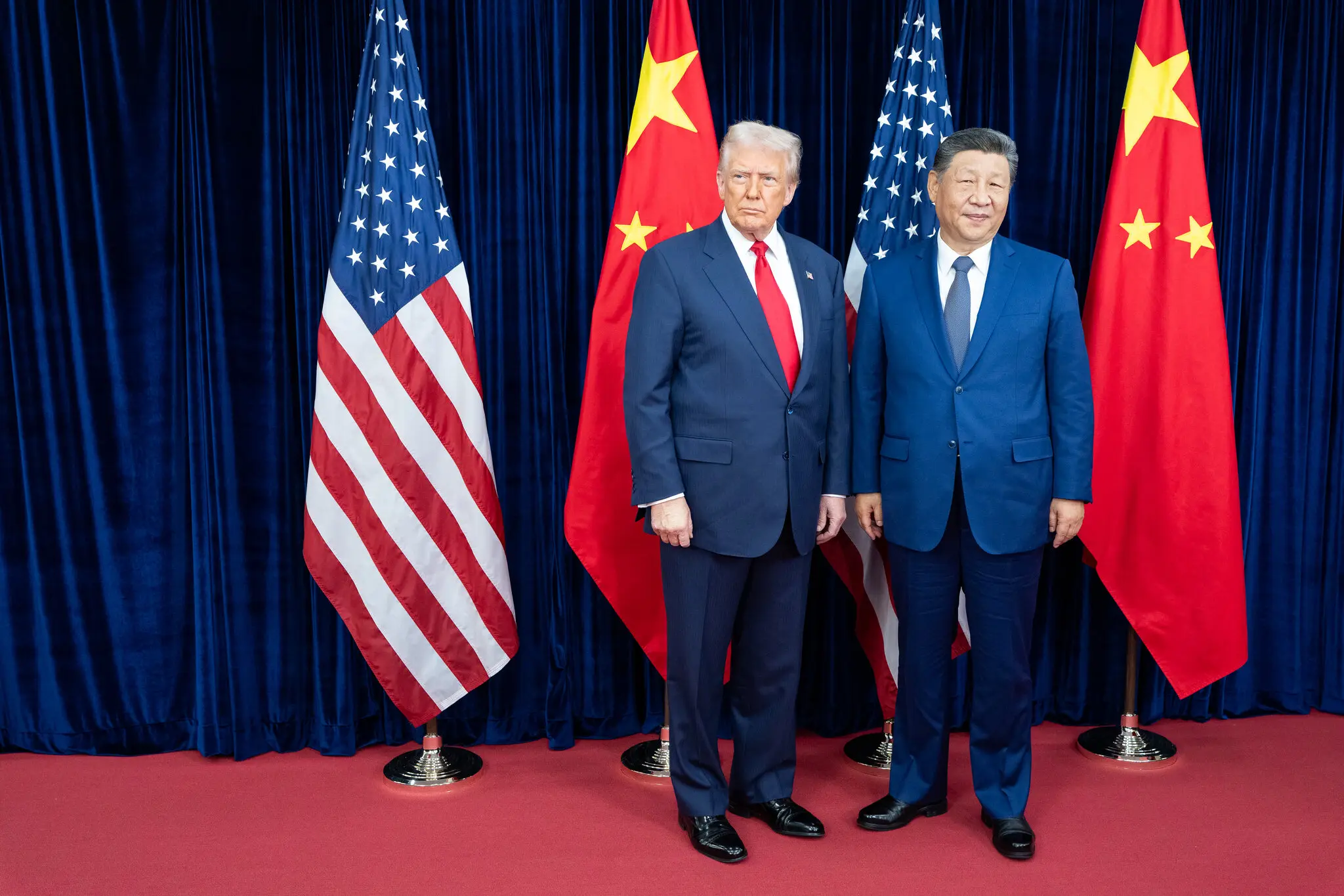 Donald Trump y Xi Jinping