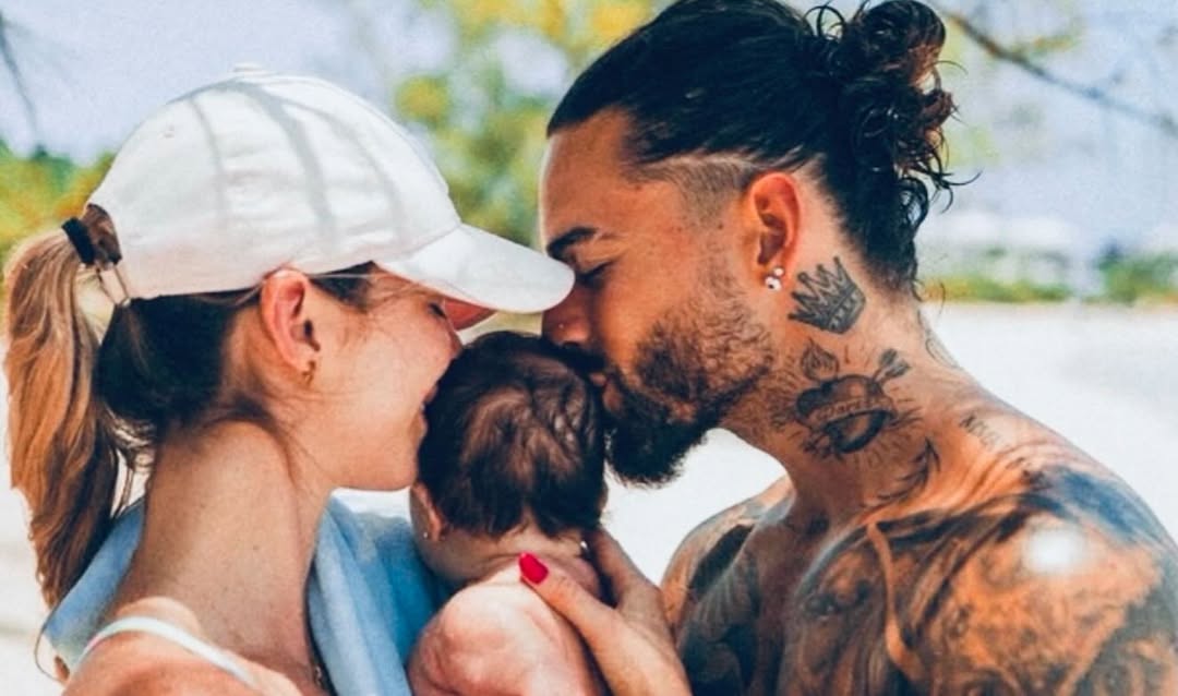 Maluma y su familia
